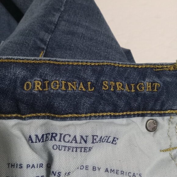 AEO Men's Original Straight Jeans 33x30 5120288305 - Picture 6 of 8